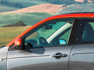 smart fortwo 2008-2015 Carbon Fiber Pillar Cover Diagram