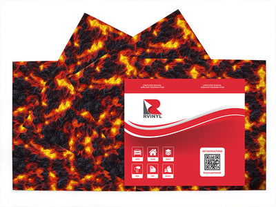 smelted earth lava Craft Vinyl Sheet Pack