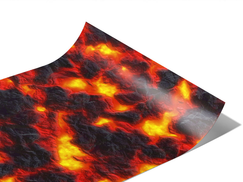 Smelted Earth Lava Vinyl Wraps~Rwraps Series 914 Digitally Printed Vinyl Wrap~0