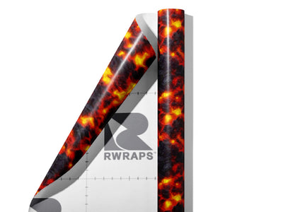 Smelted Earth Lava Wrap Film Sheets~Rwraps Series 914 Smelted Earth Lava Scrolled Sheet~3