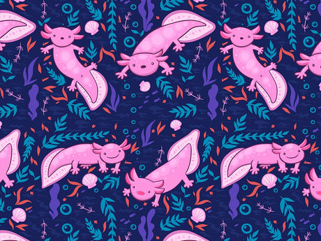 Smiling Salamanders Marine Life Vinyl Wrap Pattern~Rwraps Series 914 Digitally Printed Vinyl Wrap~0