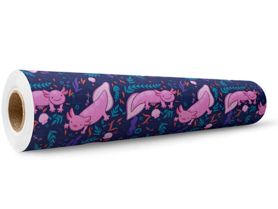 Smiling Salamanders Marine Life Wrap Film Wholesale Roll~Rwraps Series 914 Digitally Printed Vinyl Roll~5
