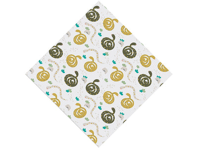 Smiling Serpents Reptile Vinyl Wrap Pattern