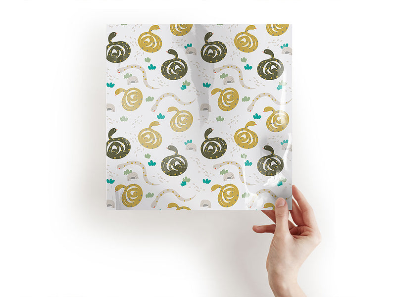 smiling serpents animal Craft Sheets