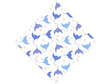 Smiling Stingray Marine Life Vinyl Wrap Pattern