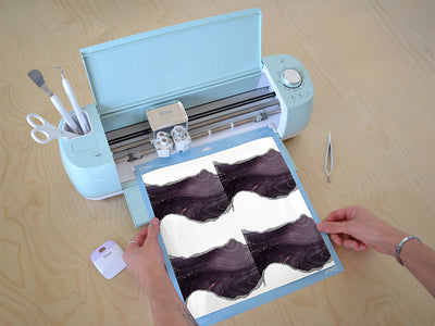 smokey quartz gemstone films Cricut Compatible Vinyl