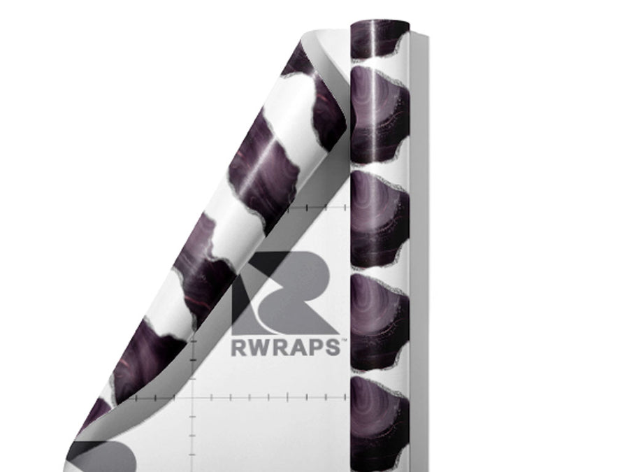 Smokey Quartz Gemstone Wrap Film Sheets~Rwraps Series 914 Smokey Quartz Gemstone Scrolled Sheet~3