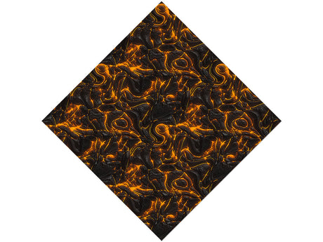 Smoldering Mess Lava Vinyl Wrap Pattern