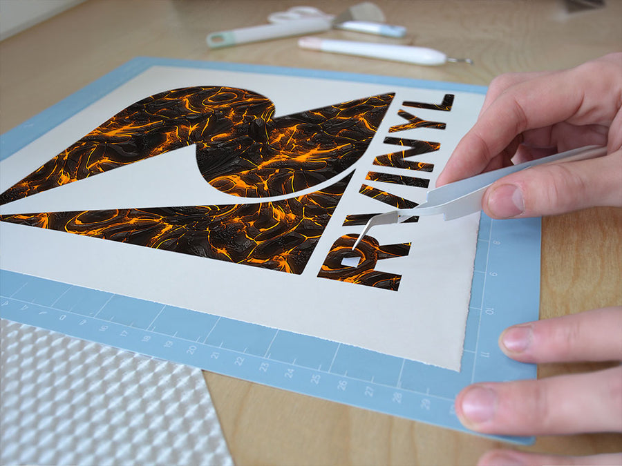 smoldering mess lava Easy Weed Craft Vinyl