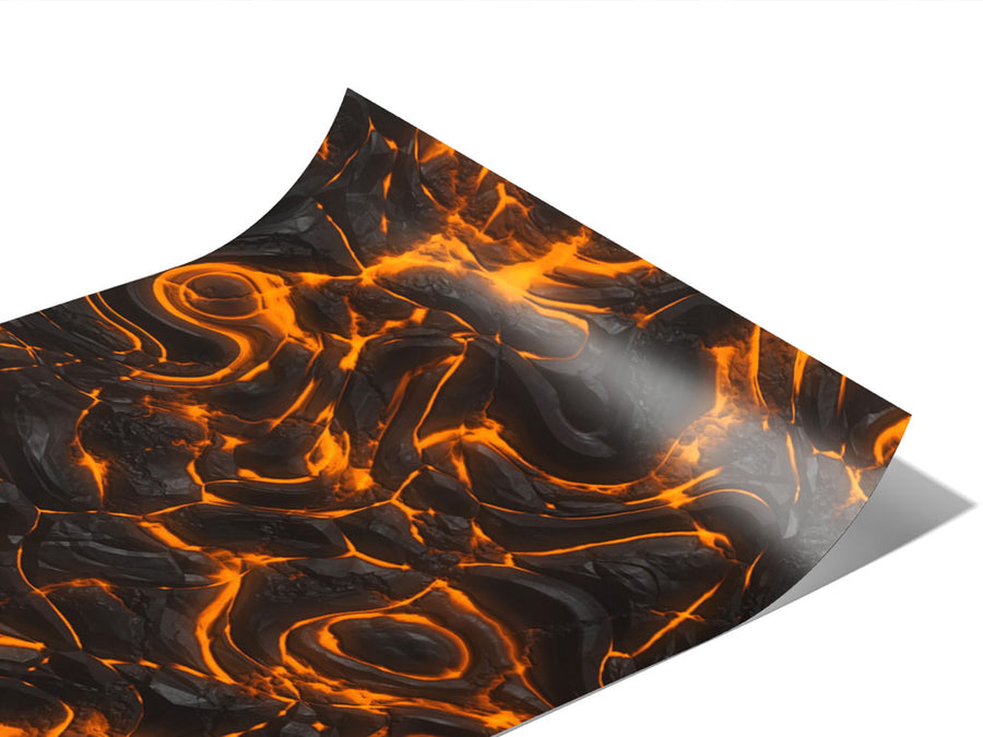 Smoldering Mess Lava Vinyl Wraps~Rwraps Series 914 Digitally Printed Vinyl Wrap~0