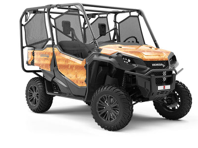 Smooth Buttercream Gemstone Utility Vehicle Vinyl Wrap