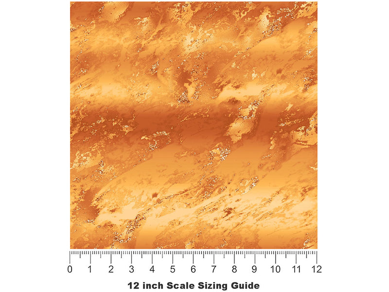 Smooth Buttercream Gemstone Vinyl Film Pattern Size 12 inch Scale~Rwraps Smooth Buttercream Gemstone Sizing Chart~2