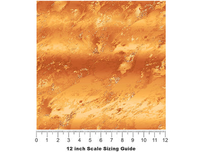 Smooth Buttercream Gemstone Vinyl Film Pattern Size 12 inch Scale~Rwraps Smooth Buttercream Gemstone Sizing Chart~2
