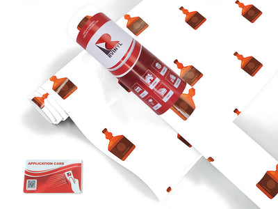 smooth cognac alcohol Craft Vinyl Roll