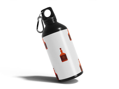 smooth cognac alcohol Water Bottle DIY Stickers
