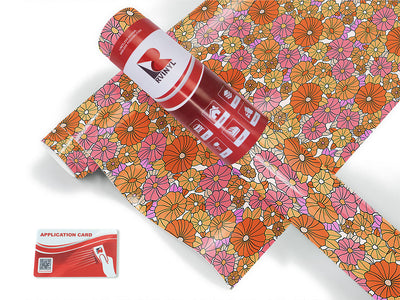 smooth cream retro Craft Vinyl Roll