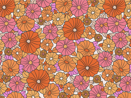 Smooth Cream Retro Vinyl Wrap Pattern~Rwraps Series 914 Digitally Printed Vinyl Wrap~0