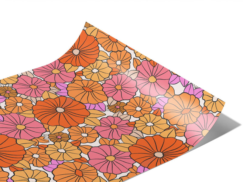 Smooth Cream Retro Vinyl Wraps~Rwraps Series 914 Digitally Printed Vinyl Wrap~0
