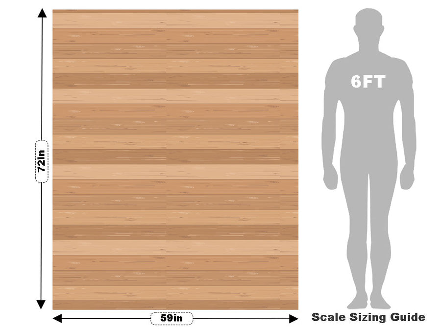 Smooth Floor Wooden Parquet Vehicle Wrap Scale~Rwraps Series 914 Smooth Floor Wooden Parquet Measurements~2