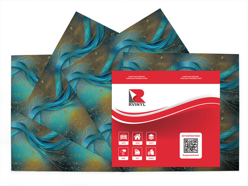 smooth flow water Craft Vinyl Sheet Pack