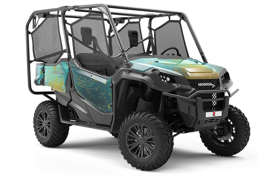 Smooth Flow Water Utility Vehicle Vinyl Wrap