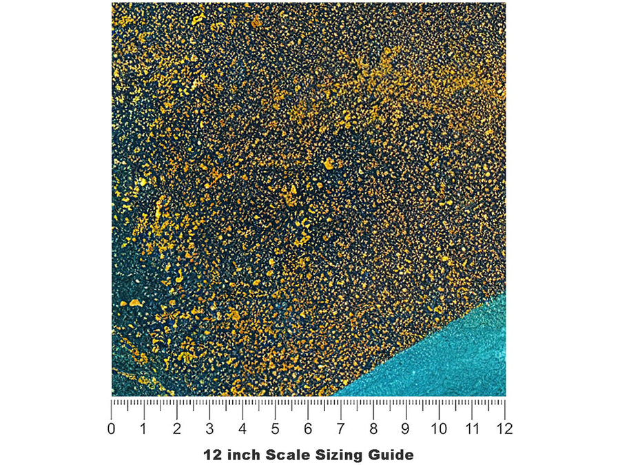 Smooth Flow Water Vinyl Film Pattern Size 12 inch Scale~Rwraps Smooth Flow Water Sizing Chart~2