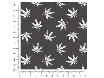 smooth ganja cannabis 1ft x 1ft Craft Sheets