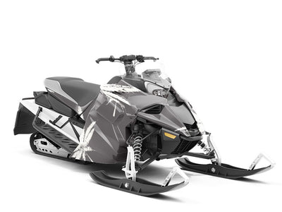 Smooth Ganja Cannabis Custom Wrapped Snowmobile