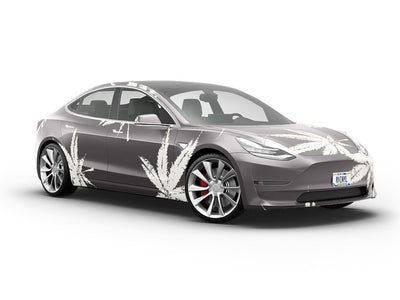 Smooth Ganja Cannabis Vehicle Vinyl Wrap