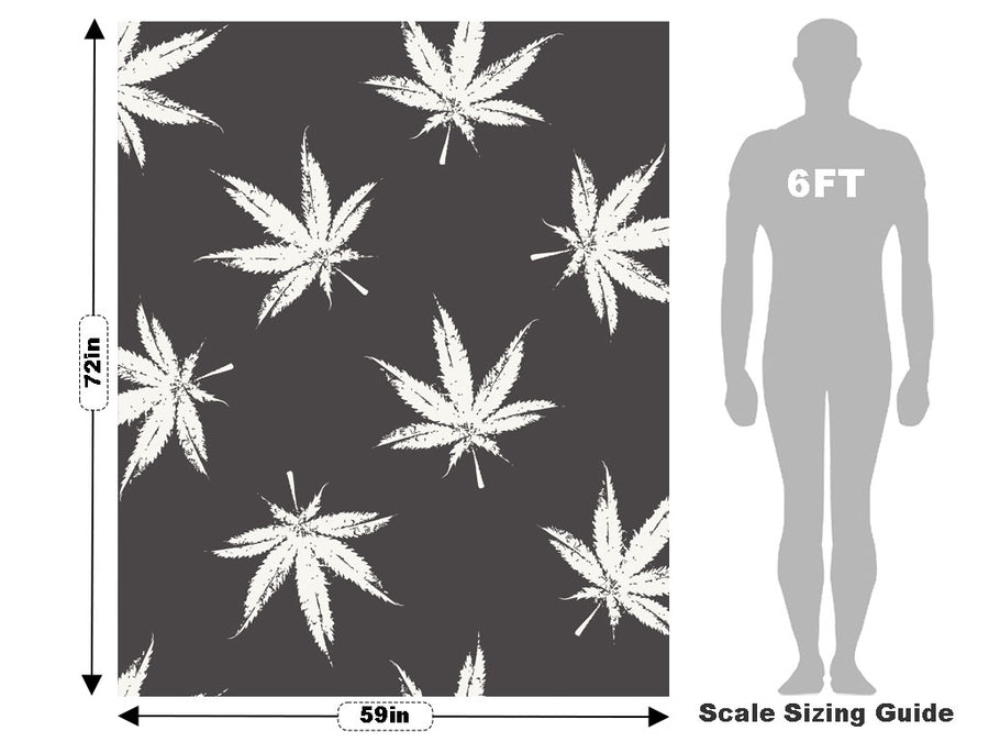 Smooth Ganja Cannabis Vehicle Wrap Scale~Rwraps Series 914 Smooth Ganja Cannabis Measurements~1