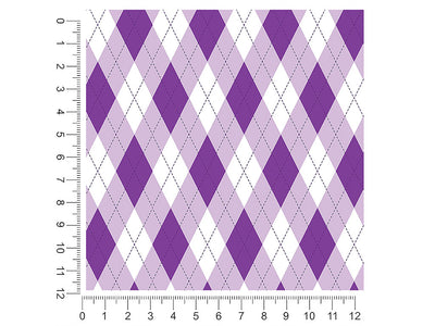 smooth indigo argyle 1ft x 1ft Craft Sheets