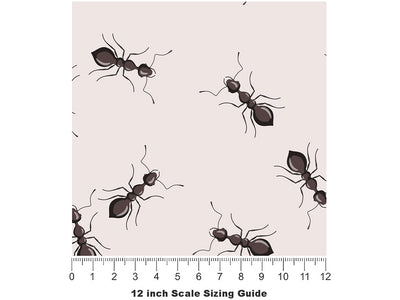 Smooth Operator Bug Vinyl Film Pattern Size 12 inch Scale~Rwraps Smooth Operator Bug Sizing Chart~2