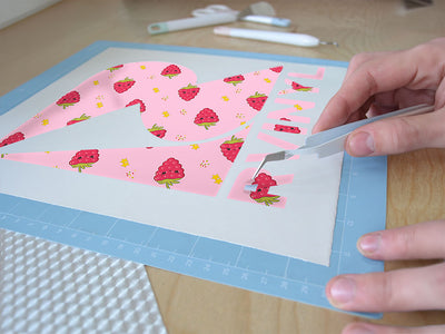 snack smiling back fruit Easy Weed Craft Vinyl