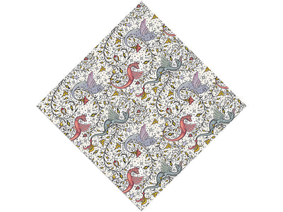 Snarling Wyvern Fantasy Vinyl Wrap Pattern