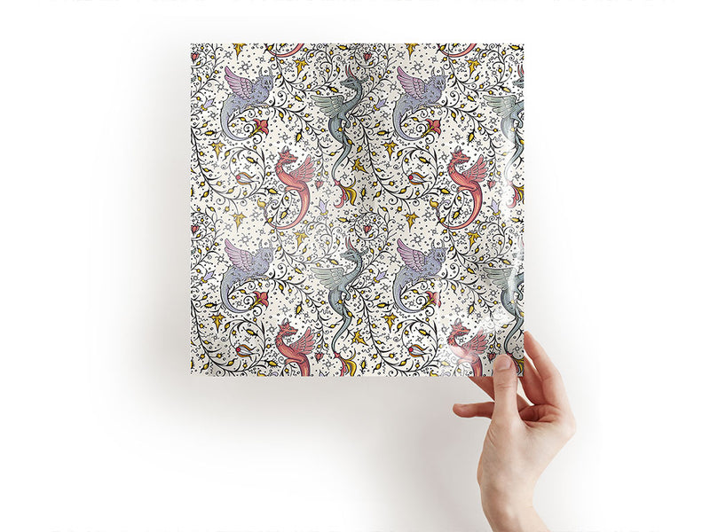 snarling wyvern fantasy Craft Sheets
