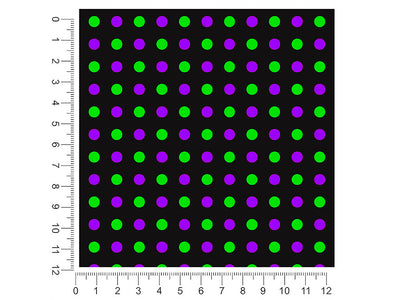 sneaking suspicion polka dot 1ft x 1ft Craft Sheets