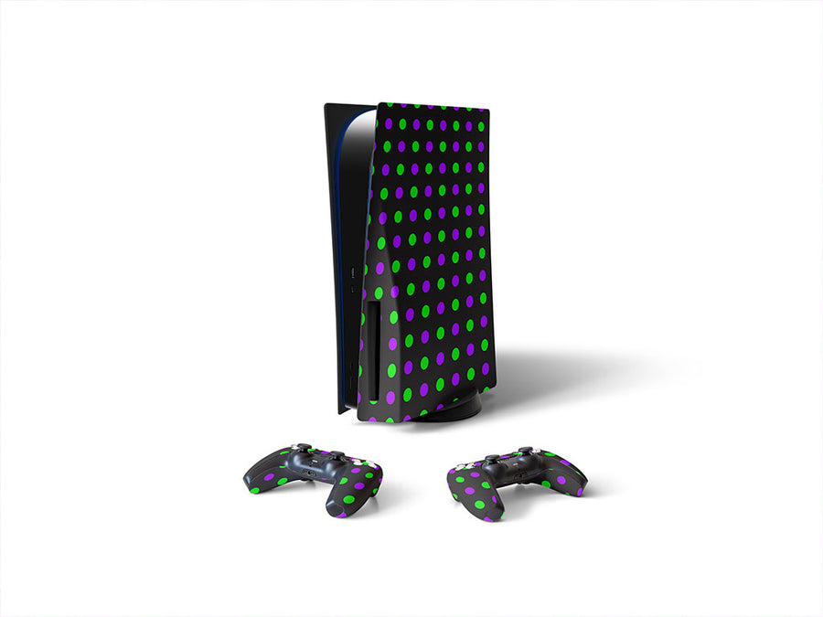 sneaking suspicion polka dot Sony PS5 DIY Skin