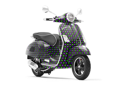 Sneaking Suspicion Polka Dot Vespa Scooter Wrap Film