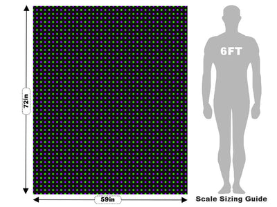 Sneaking Suspicion Polka Dot Vehicle Wrap Scale~Rwraps Series 914 Sneaking Suspicion Polka Dot Measurements~1