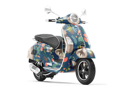 Sneaky Scavengers Animal Vespa Scooter Wrap Film