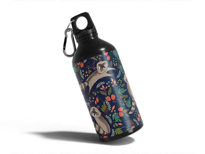 sneaky sneaky animal Water Bottle DIY Stickers