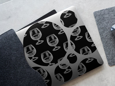 sniff the snifter alcohol DIY Laptop Stickers