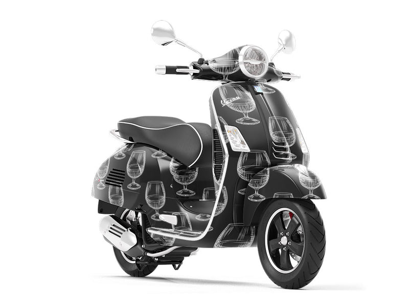 Sniff the Snifter Alcohol Vespa Scooter Wrap Film