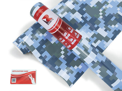 snow and sleet pixel Craft Vinyl Roll