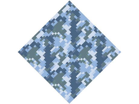 Snow and Sleet Pixel Vinyl Wrap Pattern