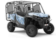 Snow and Sleet Pixel Utility Vehicle Vinyl Wrap