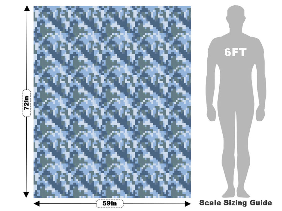 Snow and Sleet Pixel Vehicle Wrap Scale~Rwraps Series 914 Snow and Sleet Pixel Measurements~1