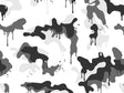 Snow Graffiti Camouflage Vinyl Wrap Pattern~Rwraps Series 914 Digitally Printed Vinyl Wrap~0