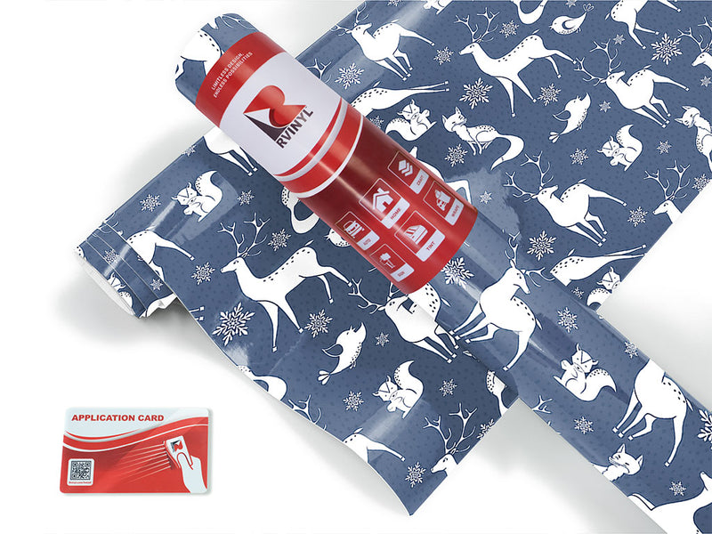 snow spirits animal Craft Vinyl Roll