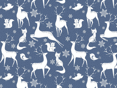 Snow Spirits Animal Vinyl Wrap Pattern~Rwraps Series 914 Digitally Printed Vinyl Wrap~0